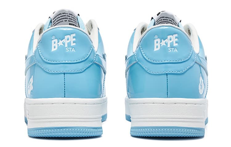 Кроссовки A BATHING APE STA White Blue - изображение 3