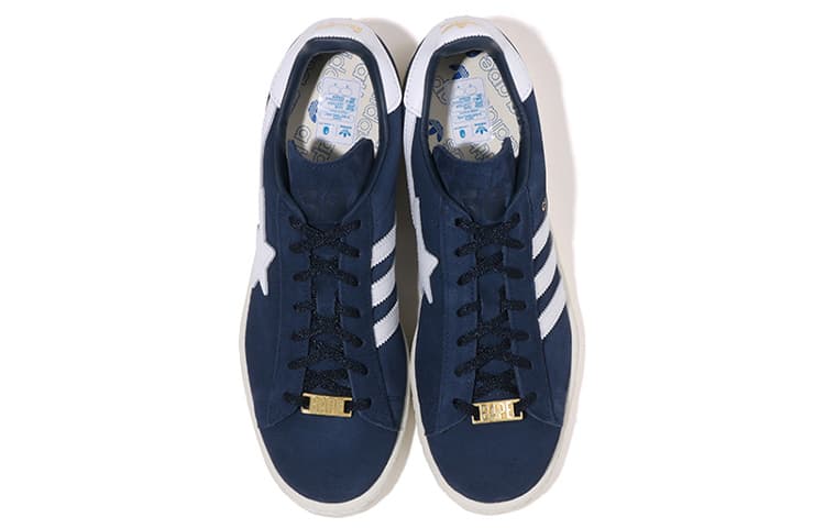Кроссовки adidas originals x A BATHING APE Campus 80 20 Bape30 - изображение 4