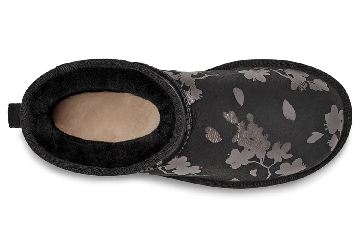 Ботинки зимние UGG Classic Mini Floral Foil - изображение 5