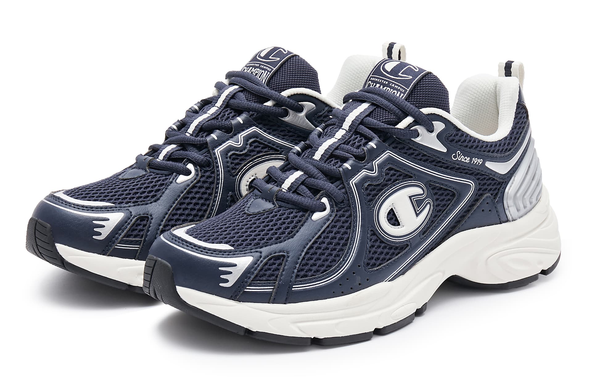 Кроссовки для бега Champion Retro Sports Low Blue - изображение 3