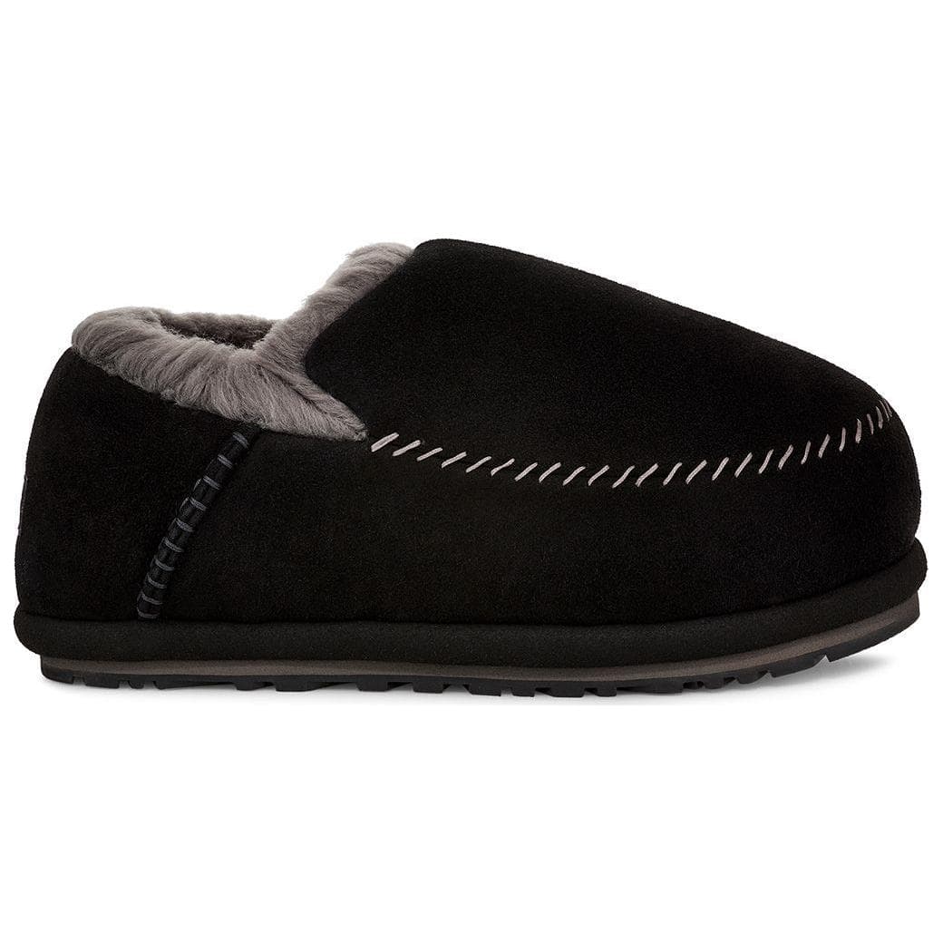 Кроссовки UGG Sheepskin Низкий Топ Повседневная Обувь Мужская Черная - изображение 2