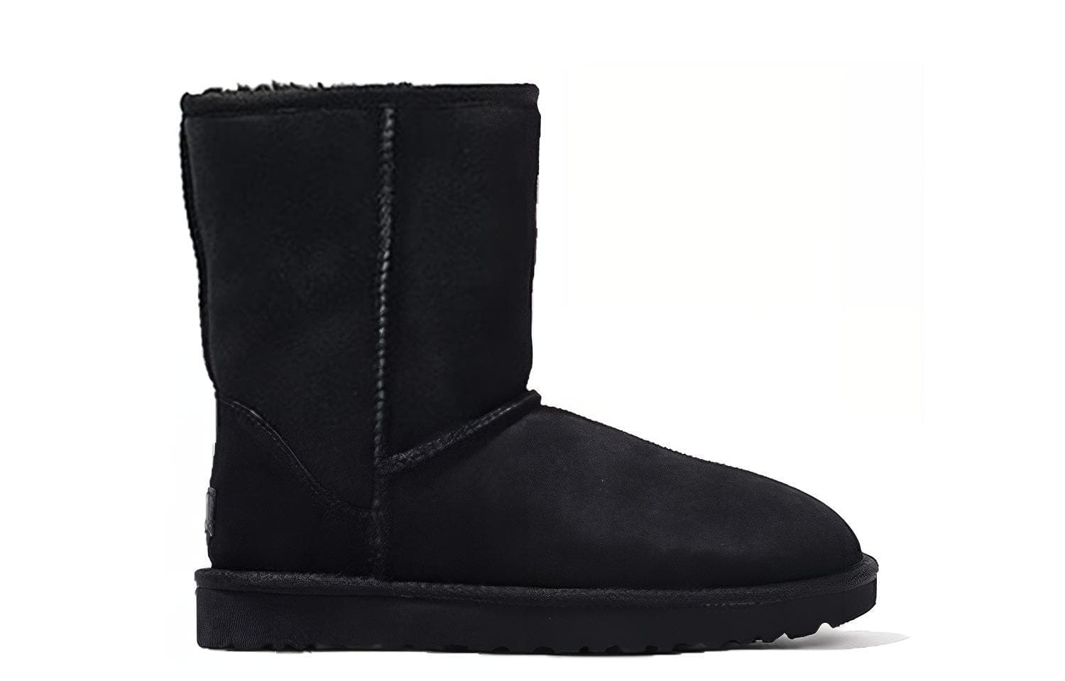 Ботинки зимние UGG Classic Short II Black - изображение 2