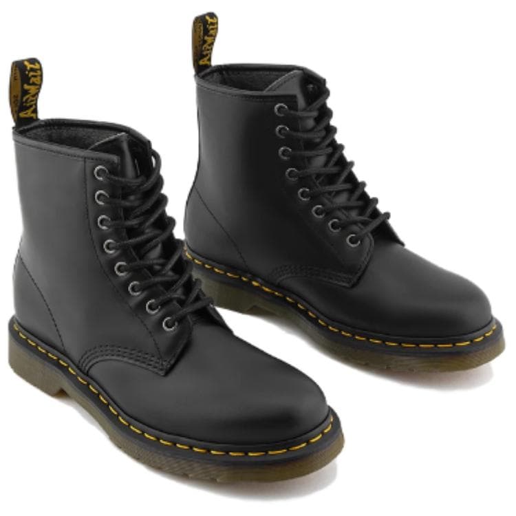 Ботинки Dr.Martens Коровья кожа армейские ботинки средней длины унисекс черный - изображение 4