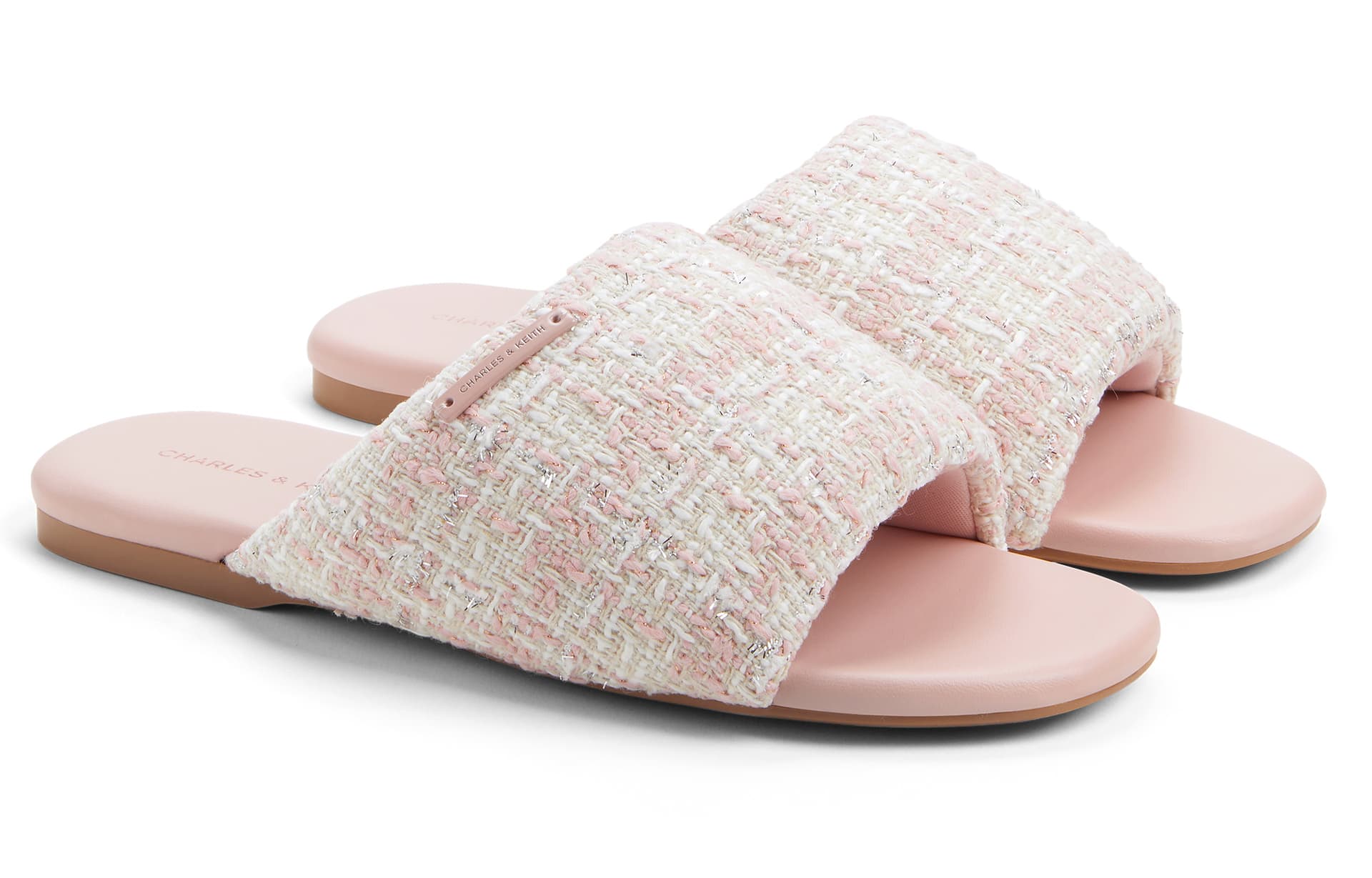Сандалии CHARLESKEITH ck Denim BlueLight Pink - изображение 2