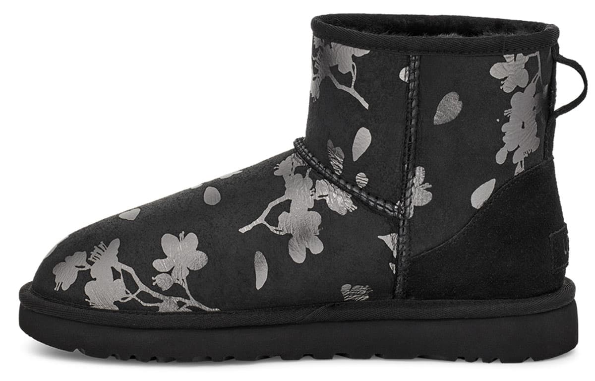 Ботинки зимние UGG Classic Mini Floral Foil - изображение 1