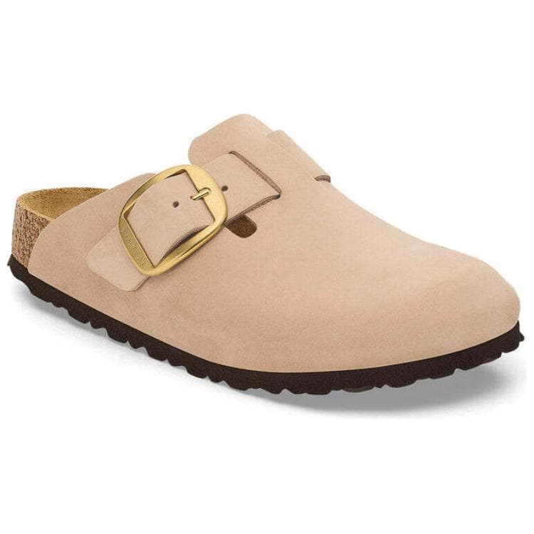 Сандалии Birkenstock Минималистичный Элегантный Можно носить снаружи Дышащий Тапочки с закрытым носом Женский Песочный Узкая версия - изображение 2