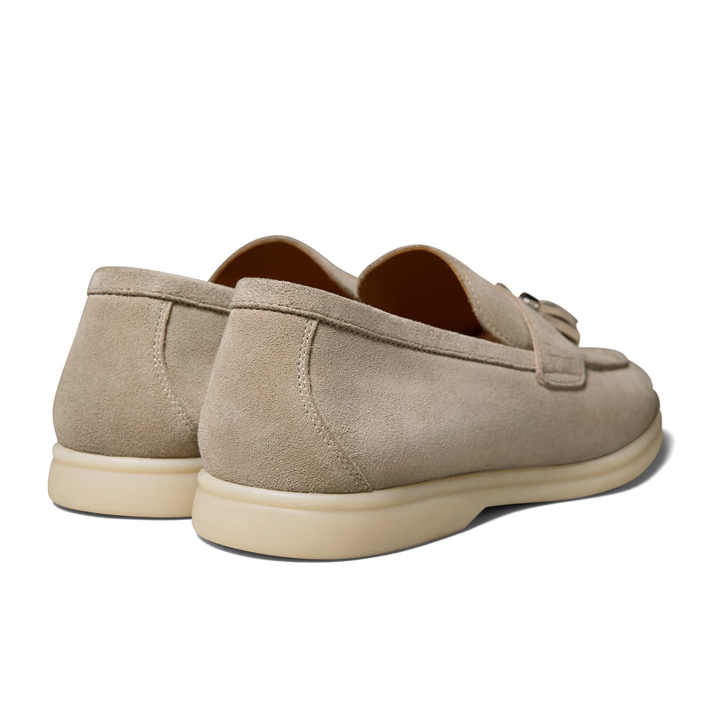 Лоферы THOM WILLS Британский стиль Бизнес Casual Замша Slip-ON Лоферы Мужские - изображение 4