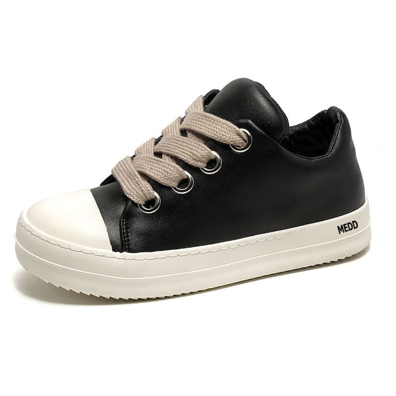 Кроссовки medd Low Top Sneakers Black - изображение 2