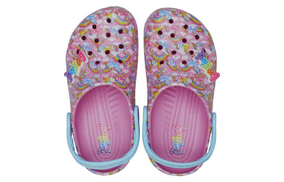 Сабо Crocs Classic сандал Lisa Frank Sabo женский розовый - изображение 4