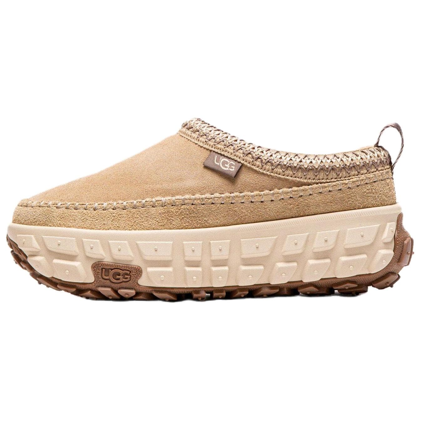 Сандалии UGG Venture Daze Минималистичная мода Без специальных функций Закрытые тапочки Унисекс Хаки - изображение 1