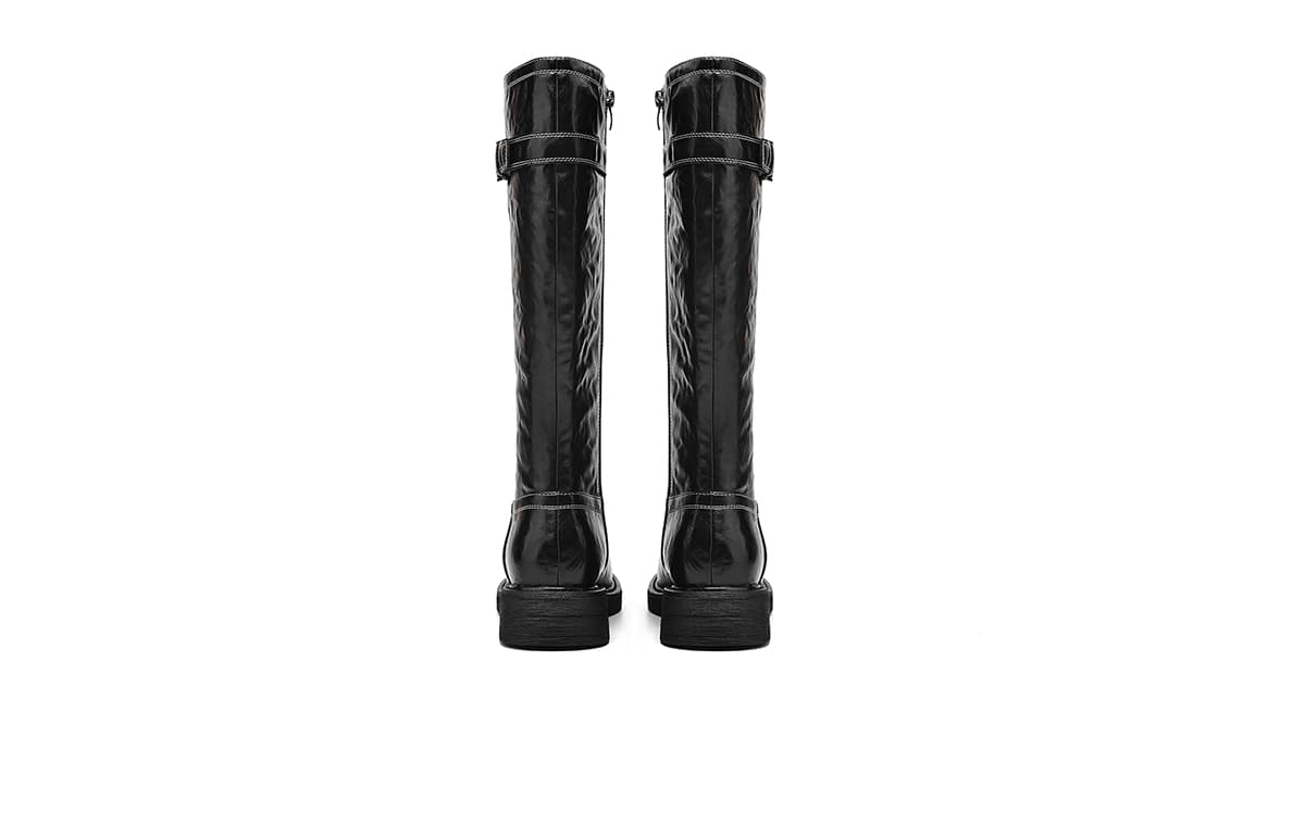 Ботинки HLA Колено Высокие сапоги 4CM Женские - изображение 4