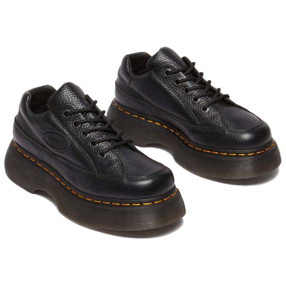 Тапочки Dr.Martens Buzz 5 Кожа Лаконичная Мода Повседневная Обувь Женская Черная - изображение 4
