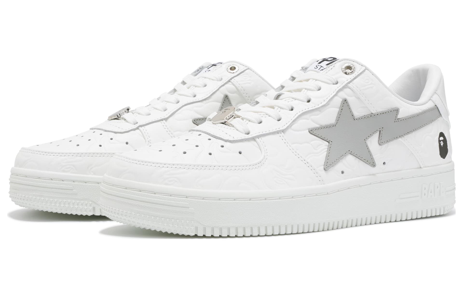 Кроссовки A BATHING APE STA White Grey - изображение 2