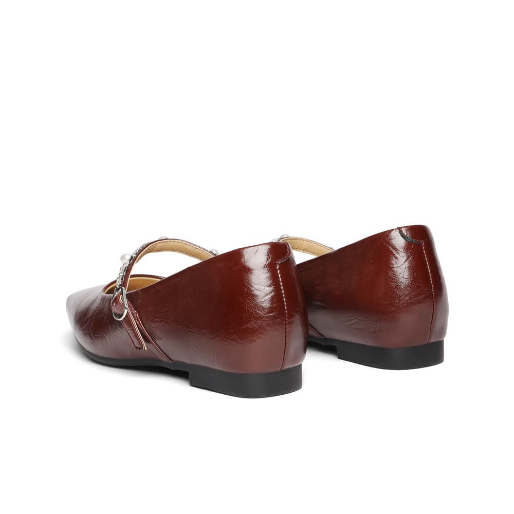 BELLE Тонкие и без объема Туфли Мэри Джейн 1CM Женские - изображение 4