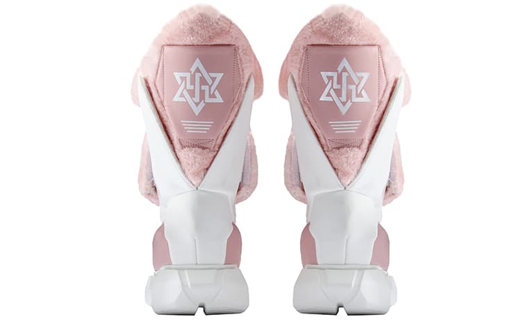 Ботинки зимние NORVINCY Thick Sole High Top Snow Boots Pink - изображение 4