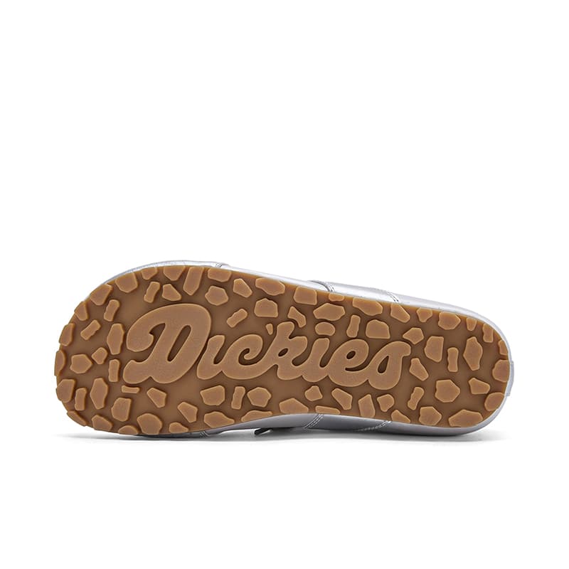 Кроссовки Dickies Синтетическая кожа Легкий Низкий Верх Повседневная обувь Женская Серебряная - изображение 5