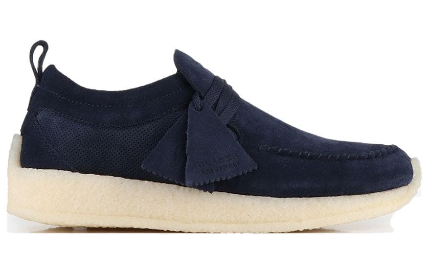 Ботинки Clarks Мужская повседневная обувь, низкий топ, синий, мужской - изображение 2