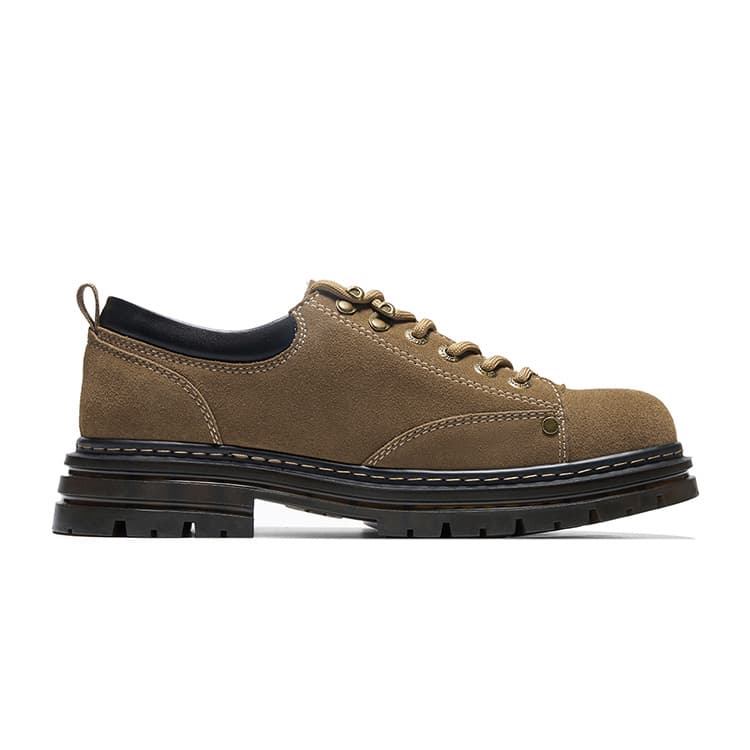 Dickies Спилок Коровья Кожа Платформа Устойчивая к Износу Винтаж Рабочая Одежда Армейские Ботинки Низкие Мужские - изображение 2