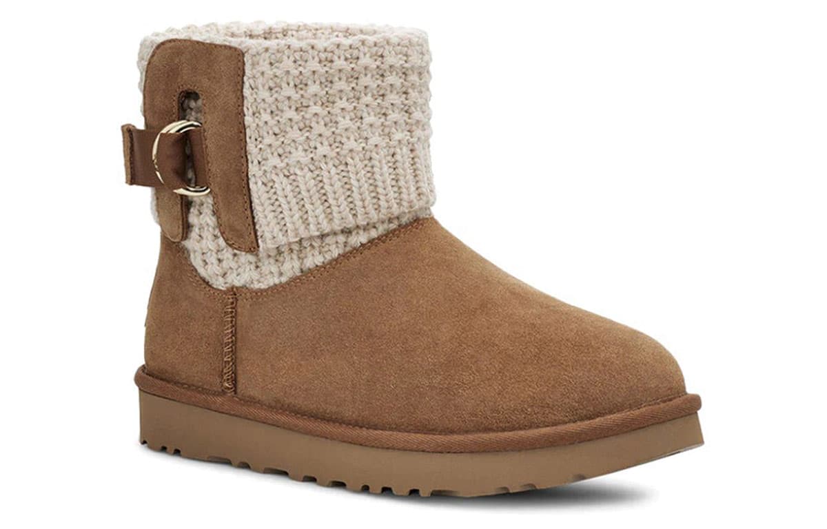 Ботинки зимние UGG Classic Solene Mini Chestnut - изображение 3