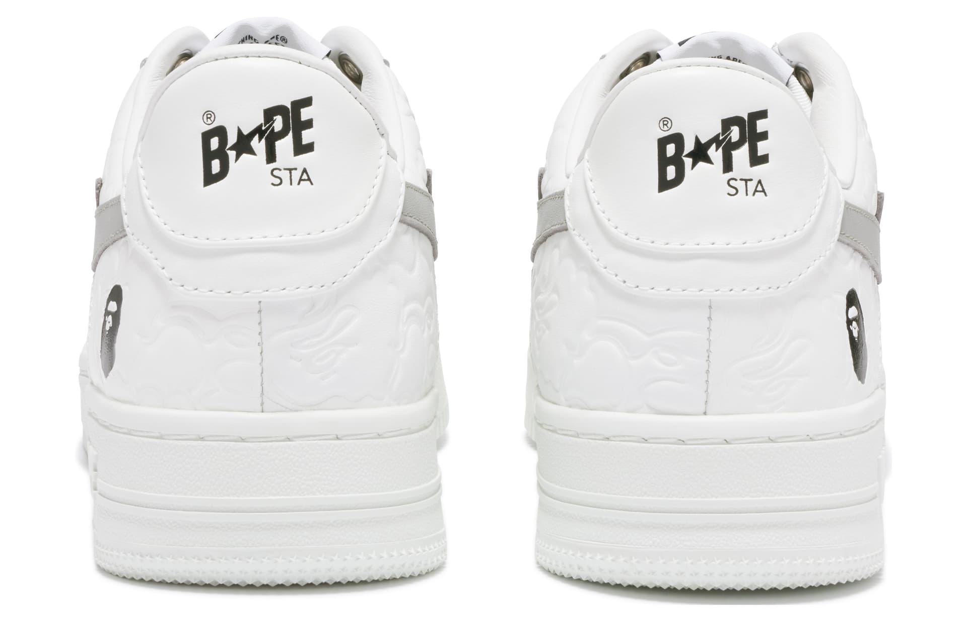 Кроссовки A BATHING APE STA White Grey - изображение 3