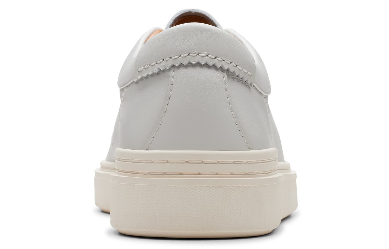 Кроссовки Clarks Yidong Series Leather Sneakers White - изображение 4