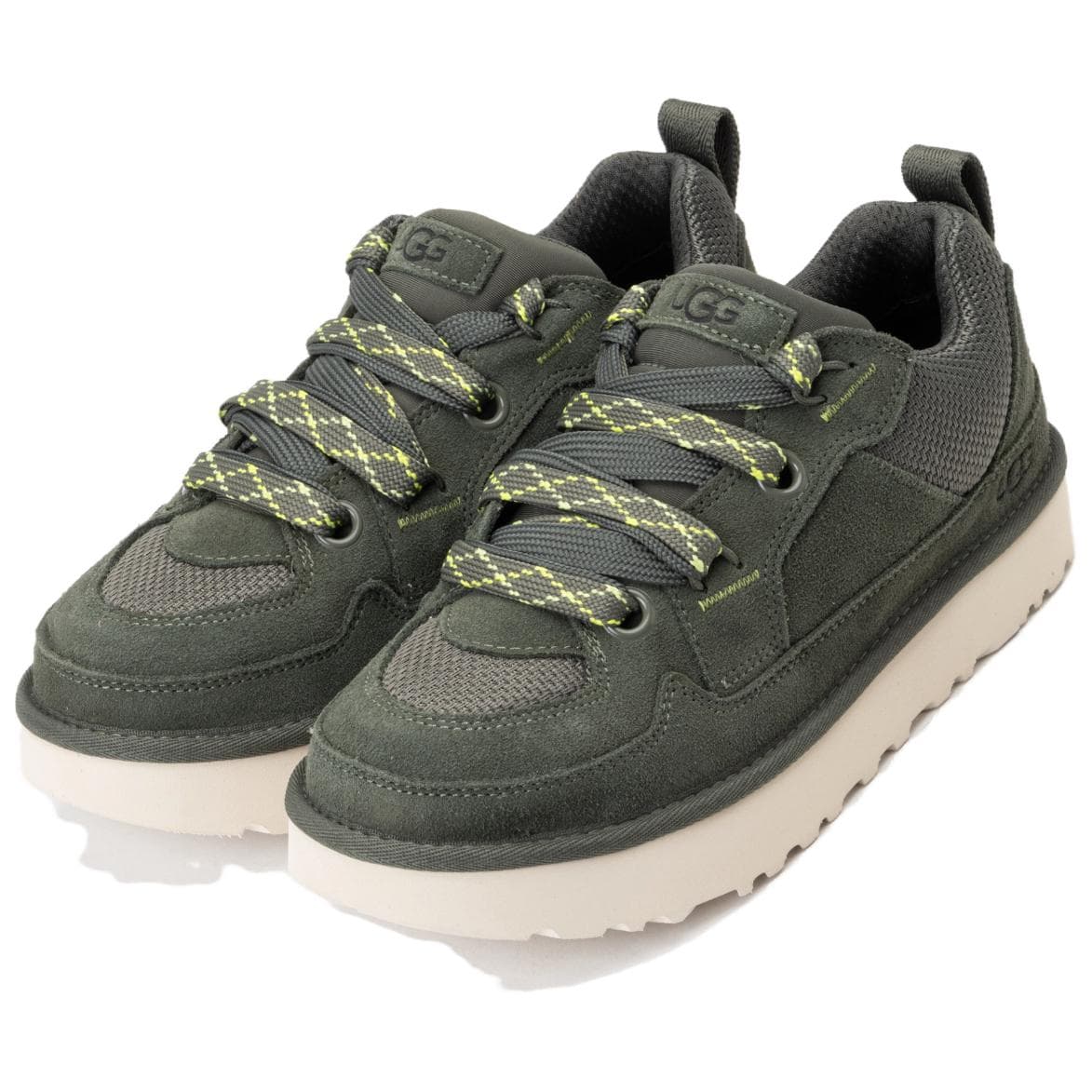 Кроссовки UGG Lowmel Lo Low Повседневная обувь для мужчин зеленый цвет - изображение 2