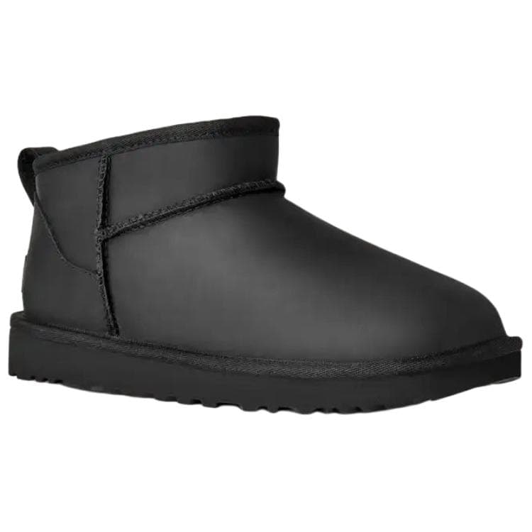 Ботинки зимние UGG CLASSIC ULTRA MINI Термостойкие Снежные Ботинки Женские Черные - изображение 3