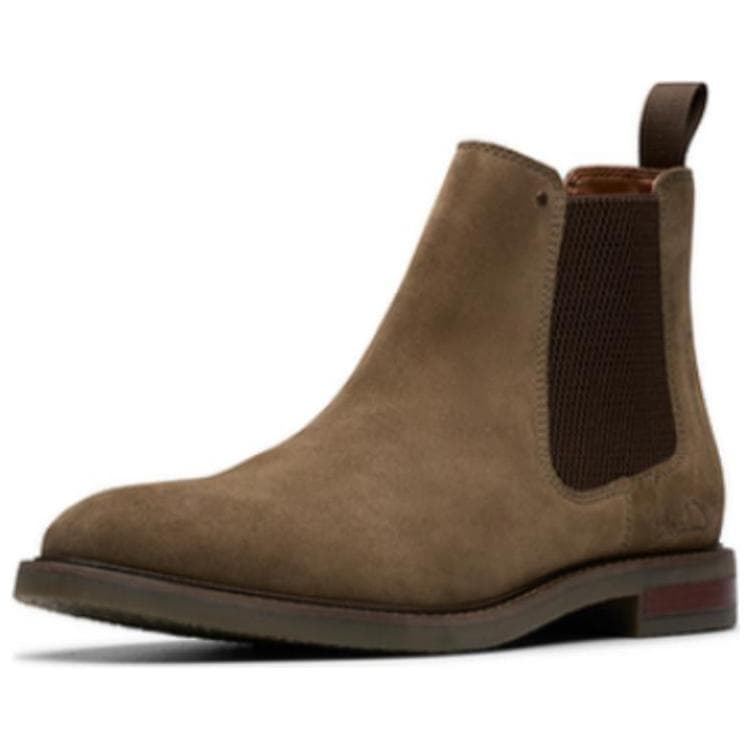Ботинки челси Clarks Спилок Коровья Кожа Челси Мужской Серый - изображение 2