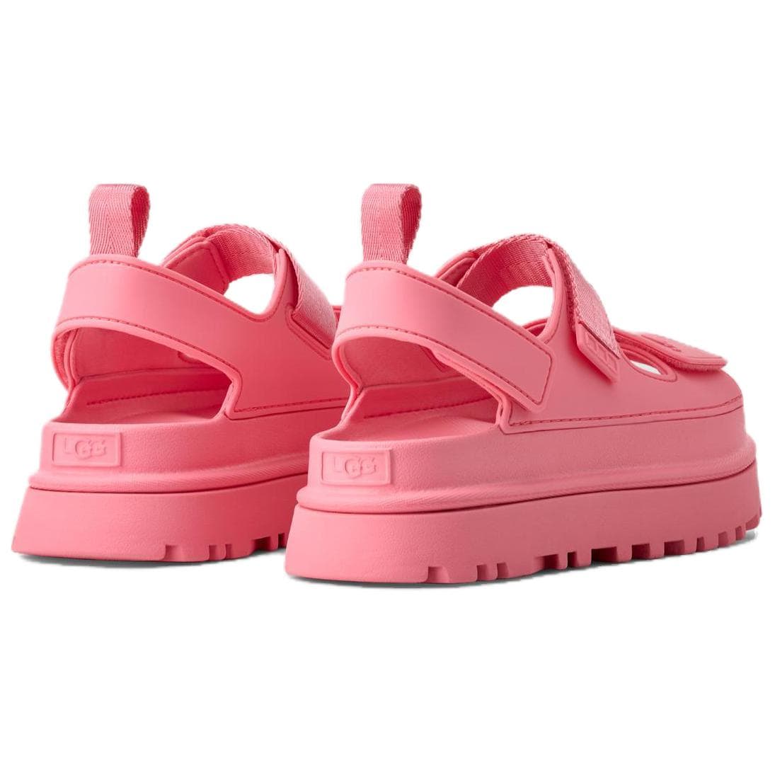Шлёпанцы ugg GoldenGlow One Шнуровка Сандалии Женские Красный - изображение 3
