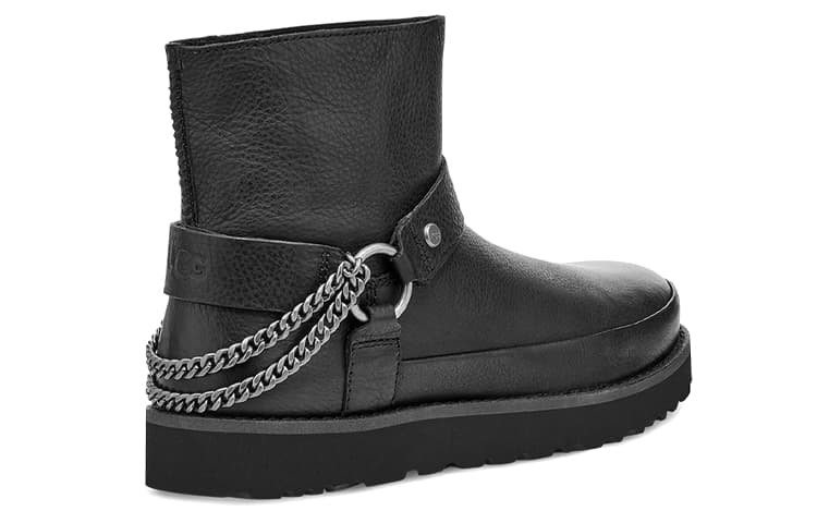 Ботинки зимние UGG Deconstructed Mini Chains Black - изображение 5