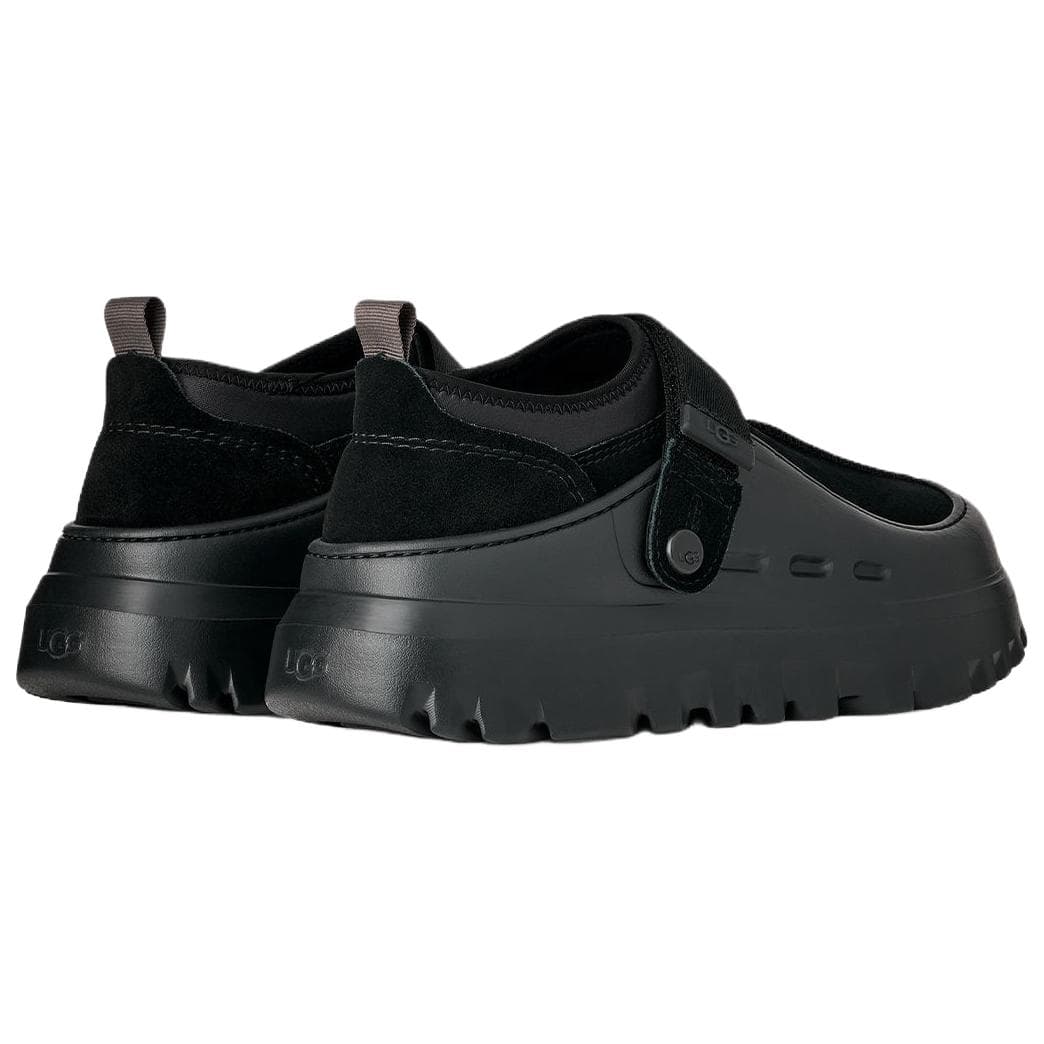 Кроссовки UGG PeakMod Lowcut Спилок Коровья Кожа Низкий Верх Повседневная Обувь Мужская Черная - изображение 4