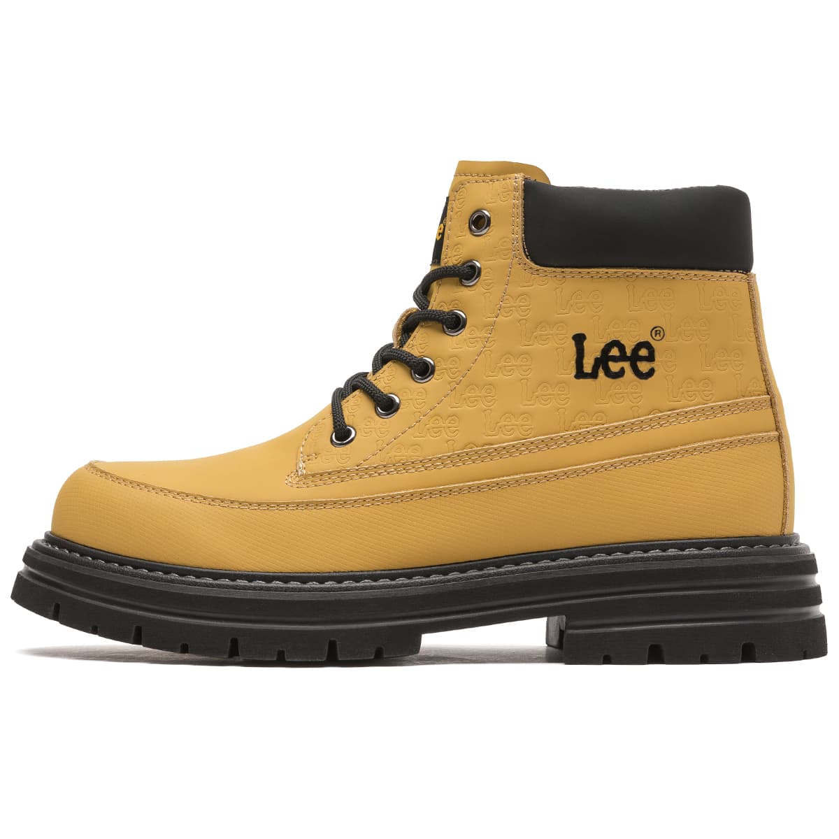 Ботинки Lee Yellow Boots Синтетическая кожа текстиль Короткий Армейские ботинки Мужской - изображение 1