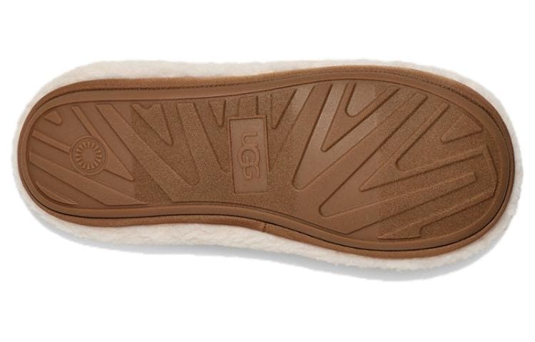Тапочки UGG Artificial Suede Casual Shoes Women's White UGG Искусственная замша Повседневная обувь Женская Белая - изображение 5