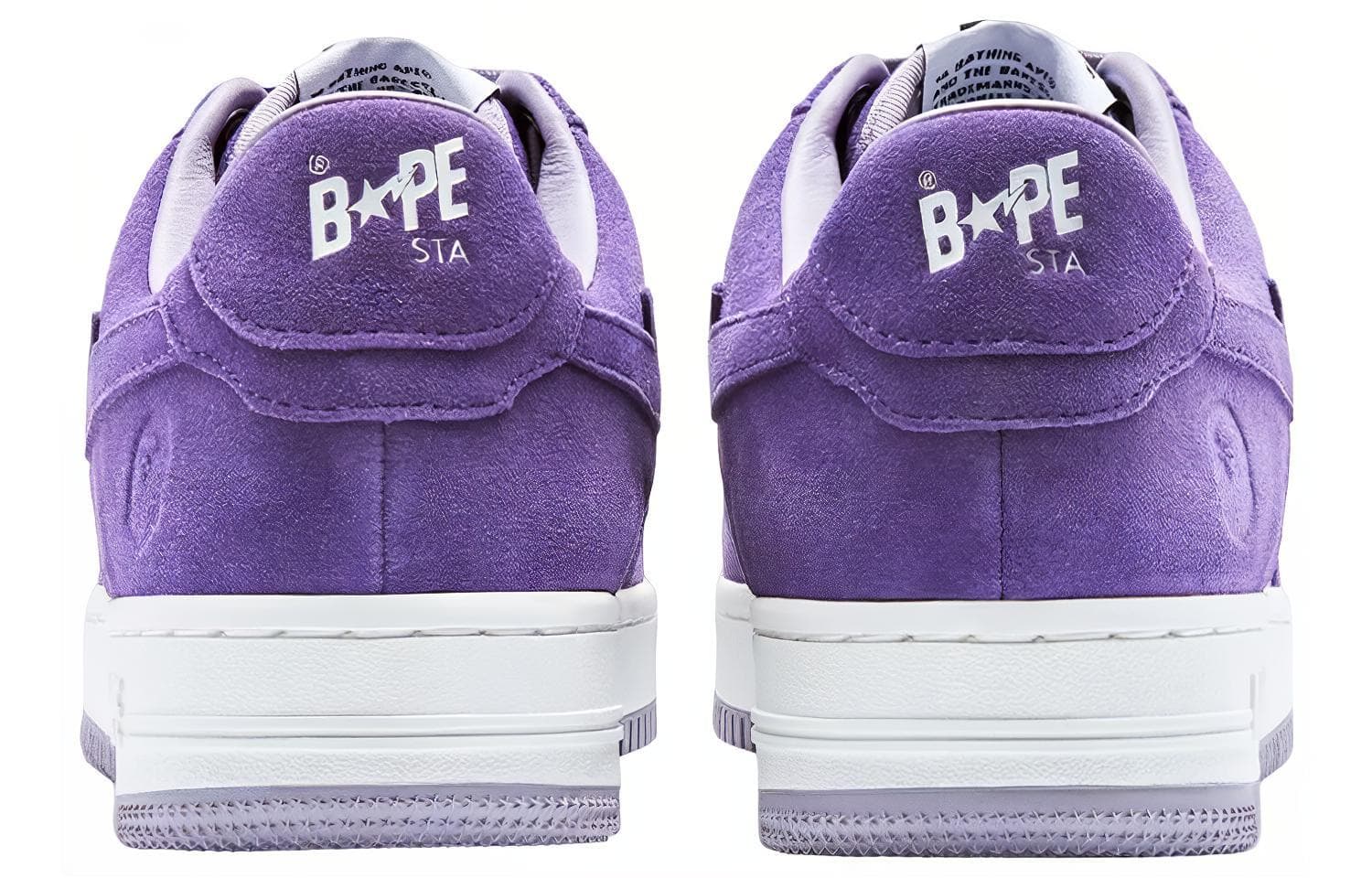 Кроссовки A BATHING APE STA Purple - изображение 4