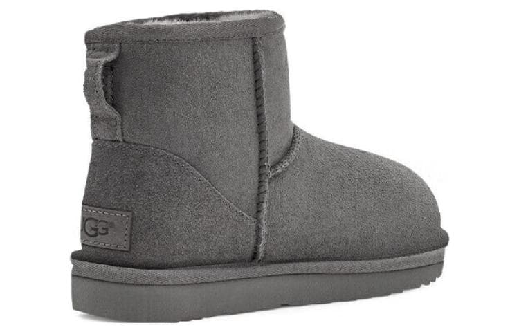 Ботинки зимние UGG Classic Mini Grey - изображение 4