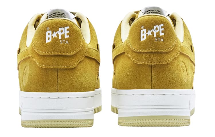 Кроссовки A BATHING APE STA Low Yellow - изображение 3