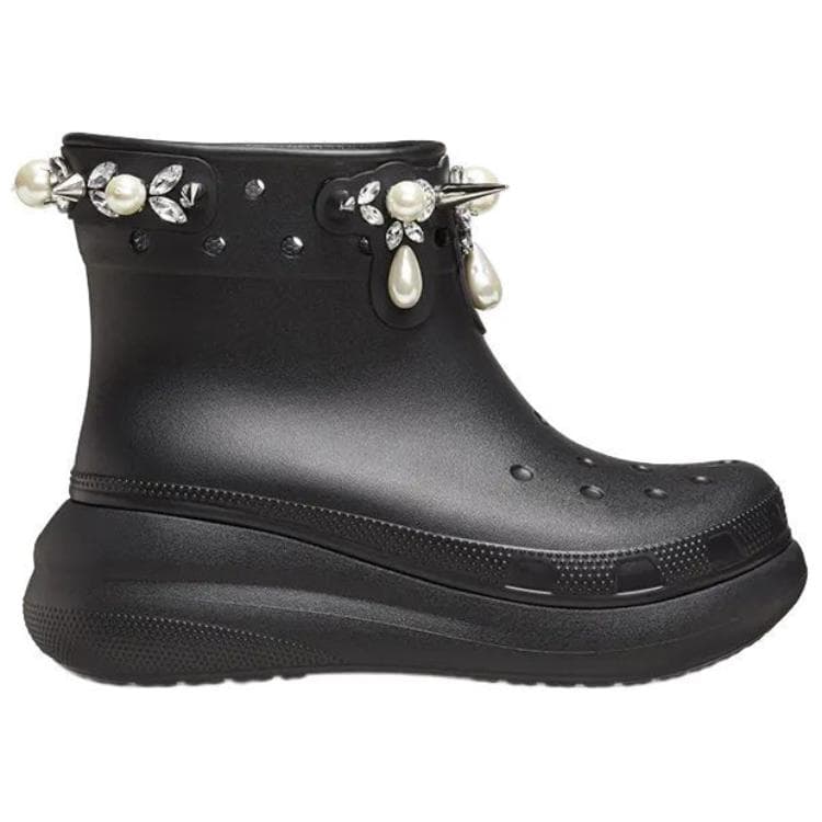 Сапоги CROCS x SIMONE ROCHA Удобные ботильоны 5,2CM Женские Черные - изображение 2