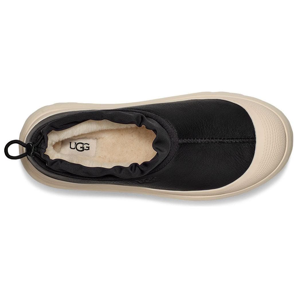 Кроссовки UGG Текстиль Коровья кожа противоскользящий и водонепроницаемый низкий верх повседневная обувь мужская черный белый - изображение 5