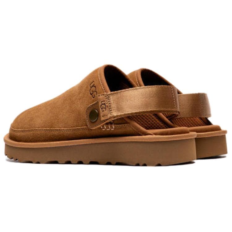 Ботинки UGG Goldencoast Clog SHINING Gold Collection Золото Берега Kroger 2,0 Повседневная обувь Мужская Каштановый - изображение 3