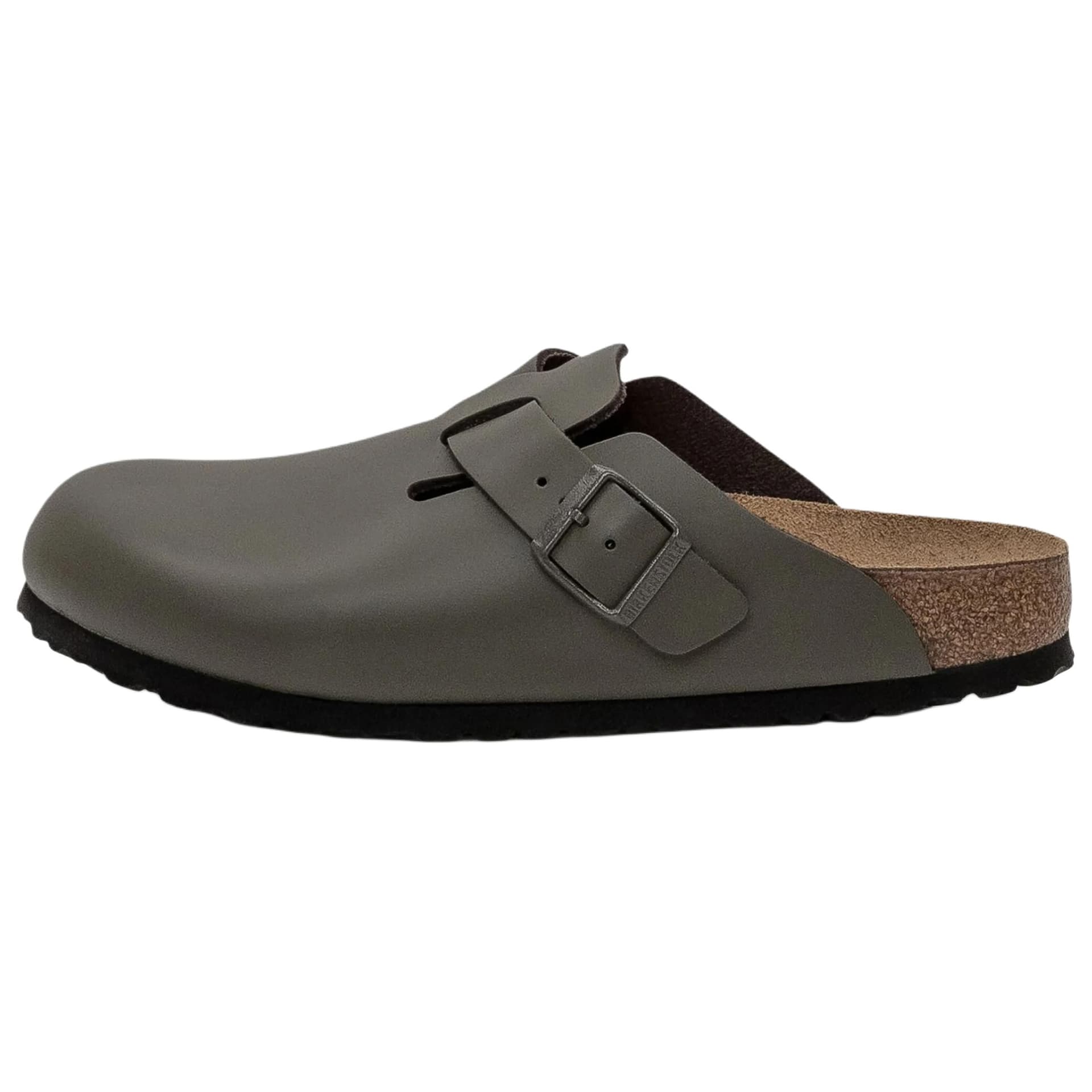 Сандалии Birkenstock x Boston Унисекс Домашние тапочки с закрытым носом Узкая версия Темно-зеленый - изображение 1