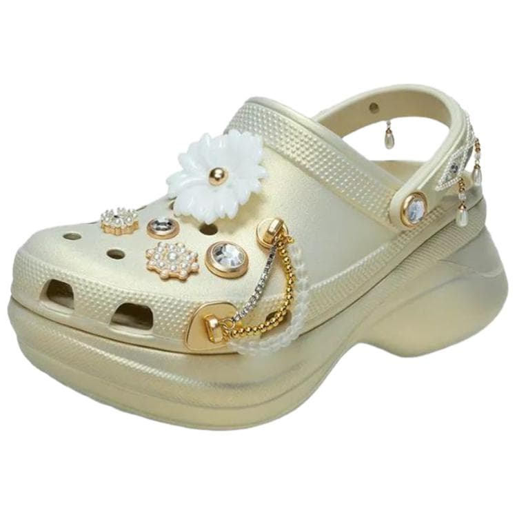 Сабо Crocs Sabo Rubber Gold Women's - изображение 3