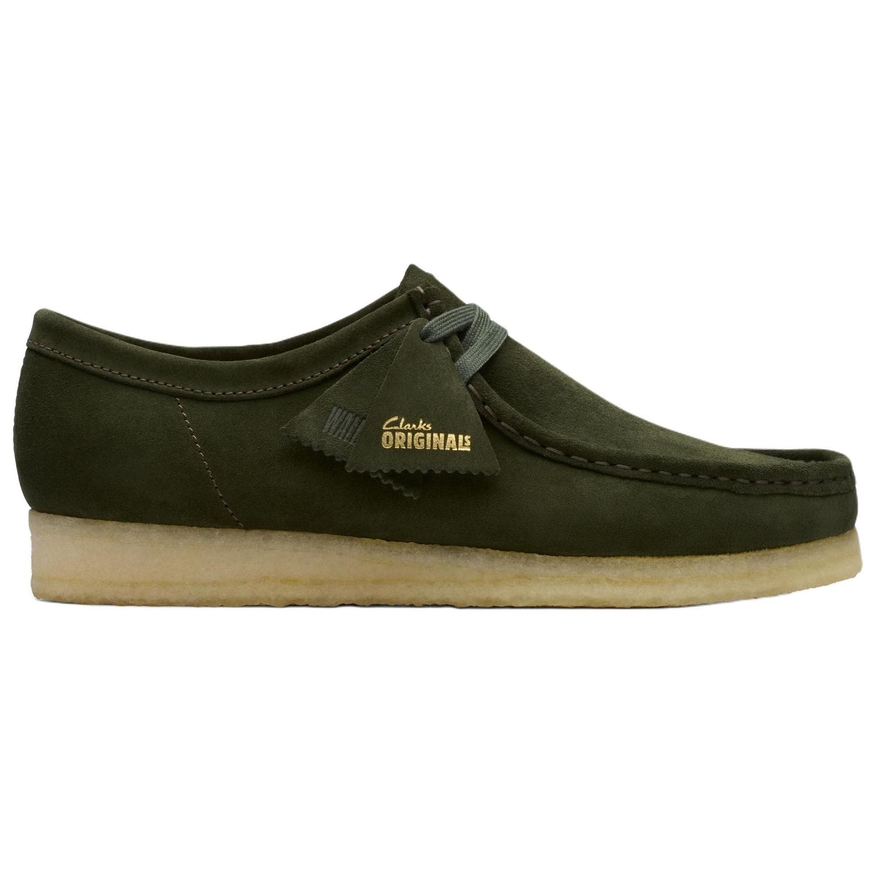 Ботинки Clarks Замша Повседневная обувь Мужская Зеленая - изображение 2