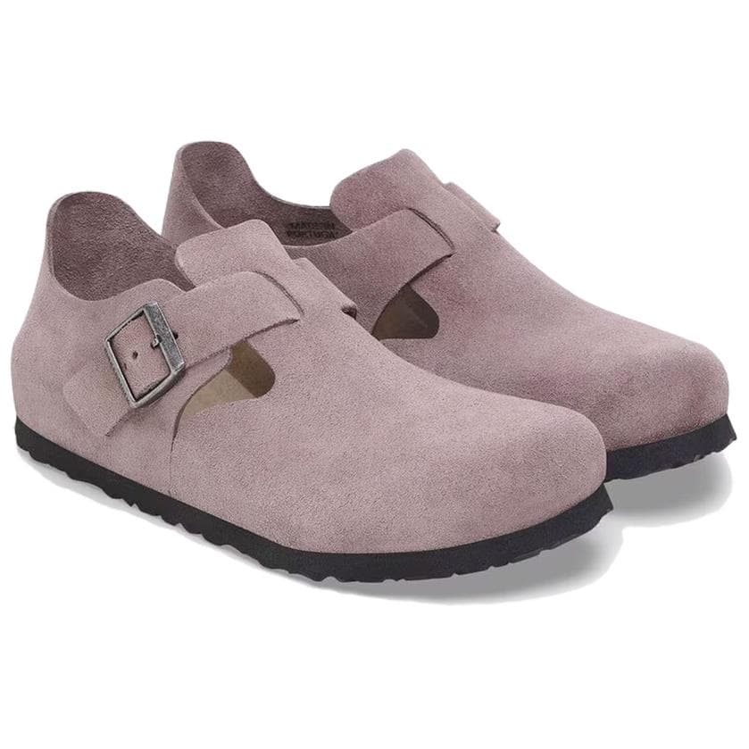 Кроссовки Birkenstock London Низкие повседневные кроссовки унисекс Светло-фиолетовые Narrow - изображение 3
