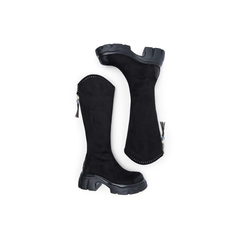 Ботинки ELLE Western Cowboy Boot Over-the-Knee Boots Женские 2025 Женские Ботинки - изображение 3
