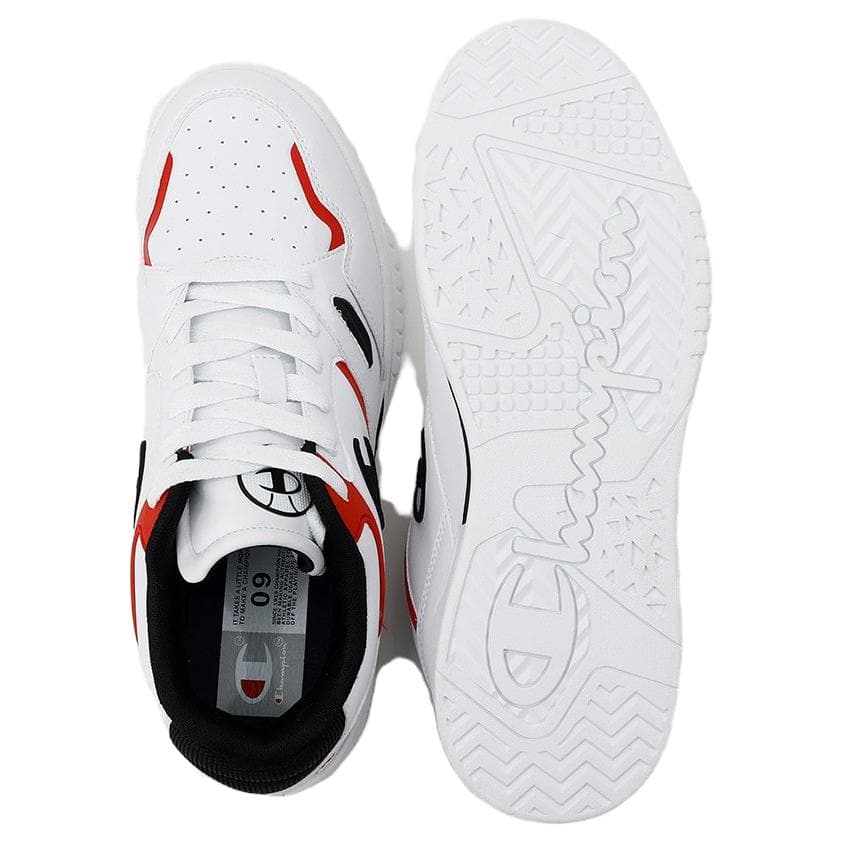 Кроссовки Champion Low Top Повседневная обувь Унисекс Белый Красный - изображение 6