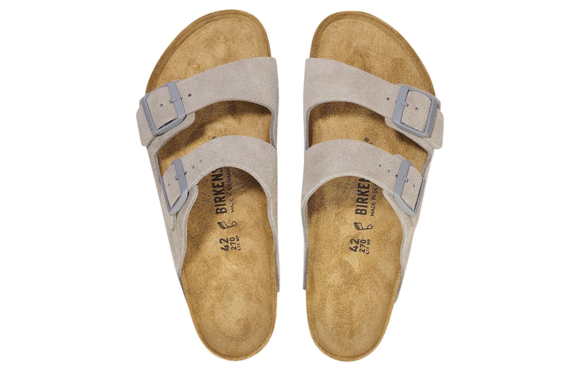 Сандалии Birkenstock Arizona Grey Narrow - изображение 4