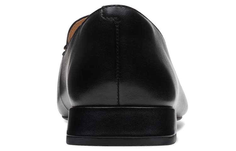 Тапочки Clarks Повседневная обувь из коровьей кожи женская черная - изображение 4