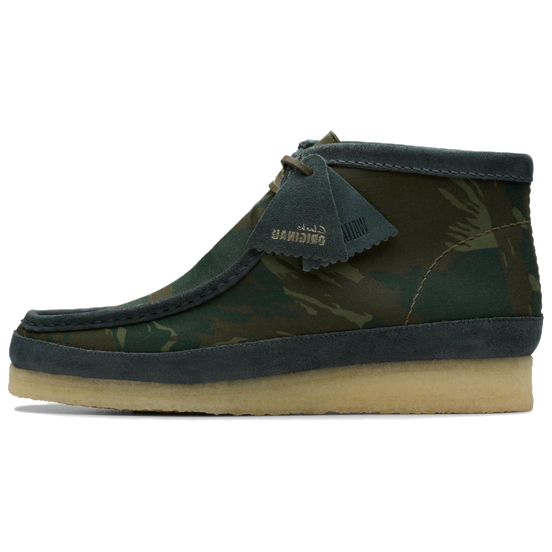 Сапоги Clarks ботильоны, зеленый, мужской - изображение 1