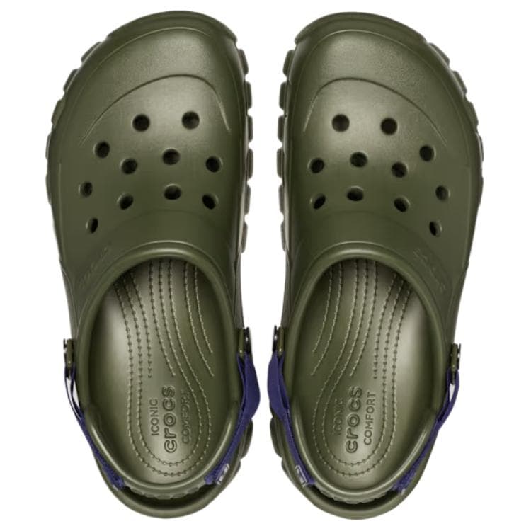 Сабо Crocs Полиэстер Волокно Sabo Резина Унисекс Зеленый - изображение 3