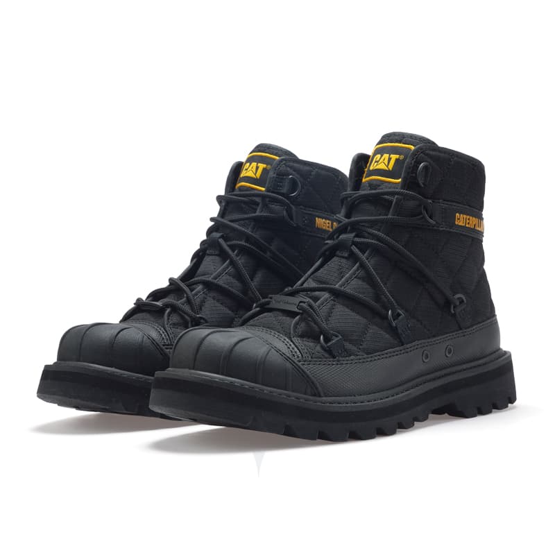 Ботинки уличные Nigel Cabourn x CAT Omaha Alt Lace Black - изображение 2